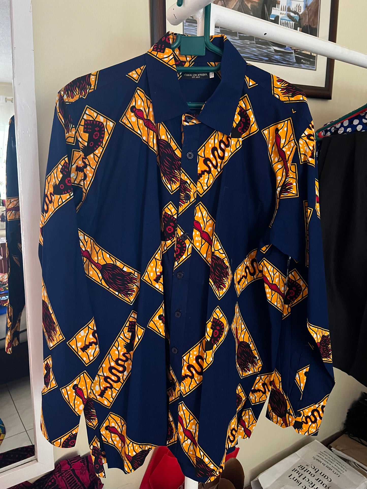 Dede - African print shirt