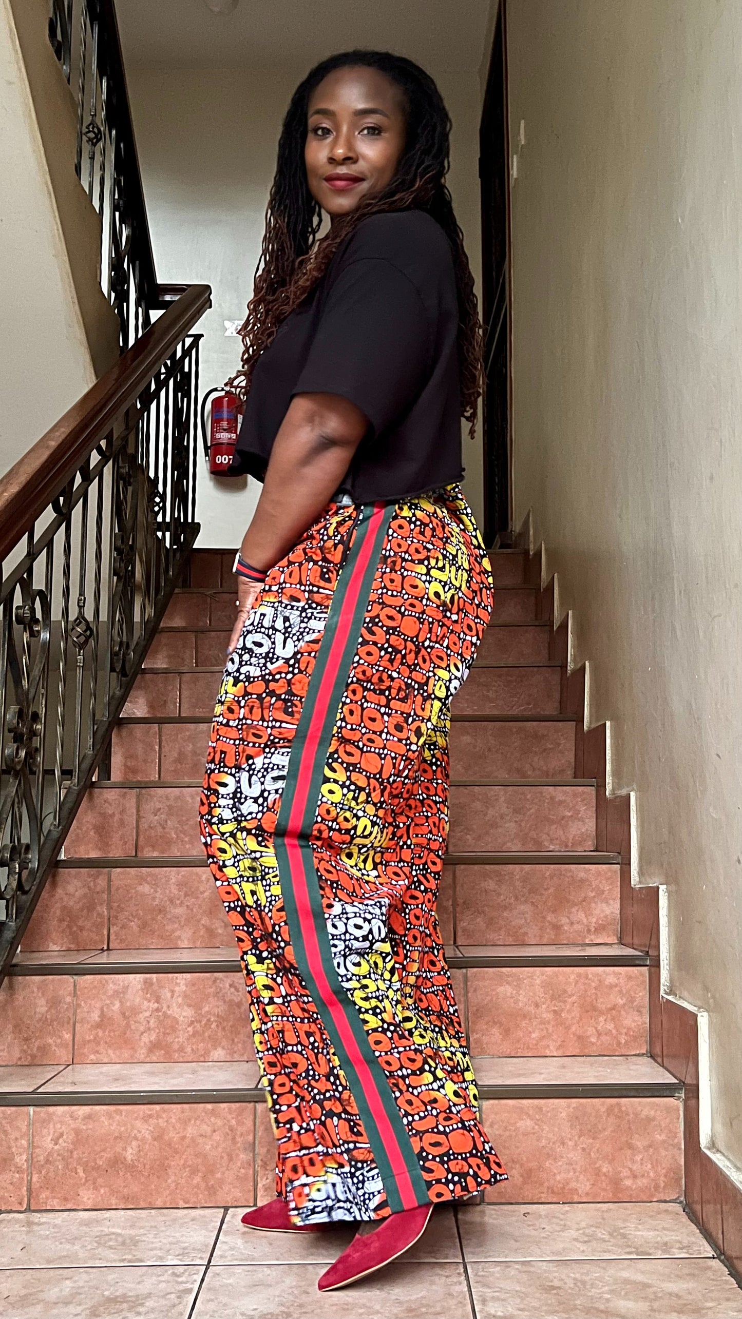 Palacci - African Print Palazzo Pants