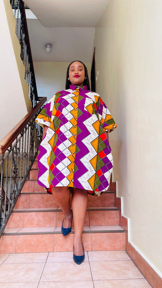 Bébé - African print dress