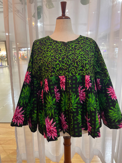 VF - African print mix Butterfly Jacket