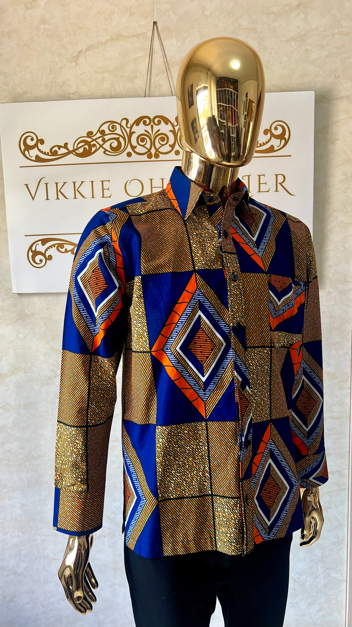 Dede - African print shirt