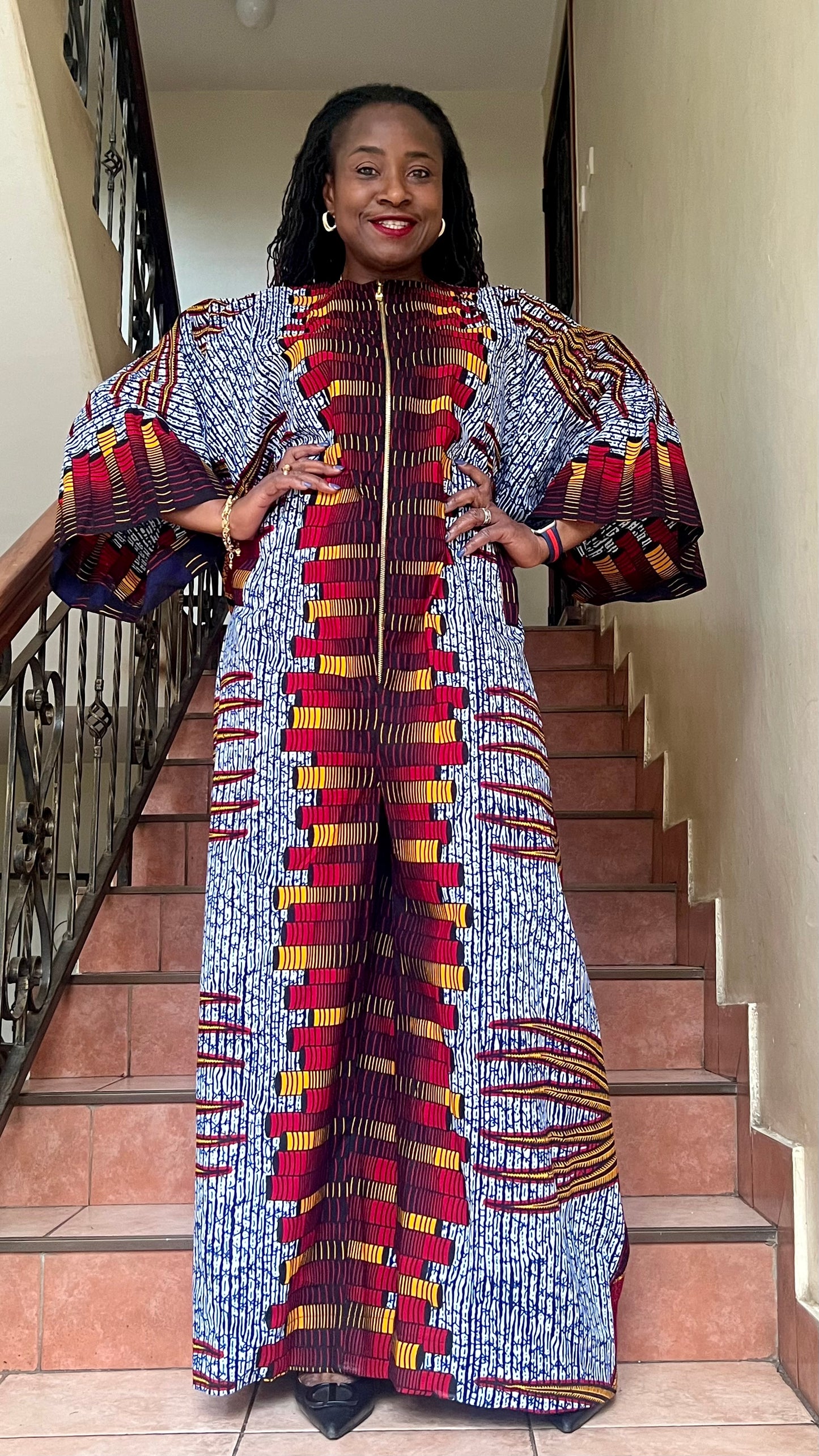 L’Audace - African print jumpsuit