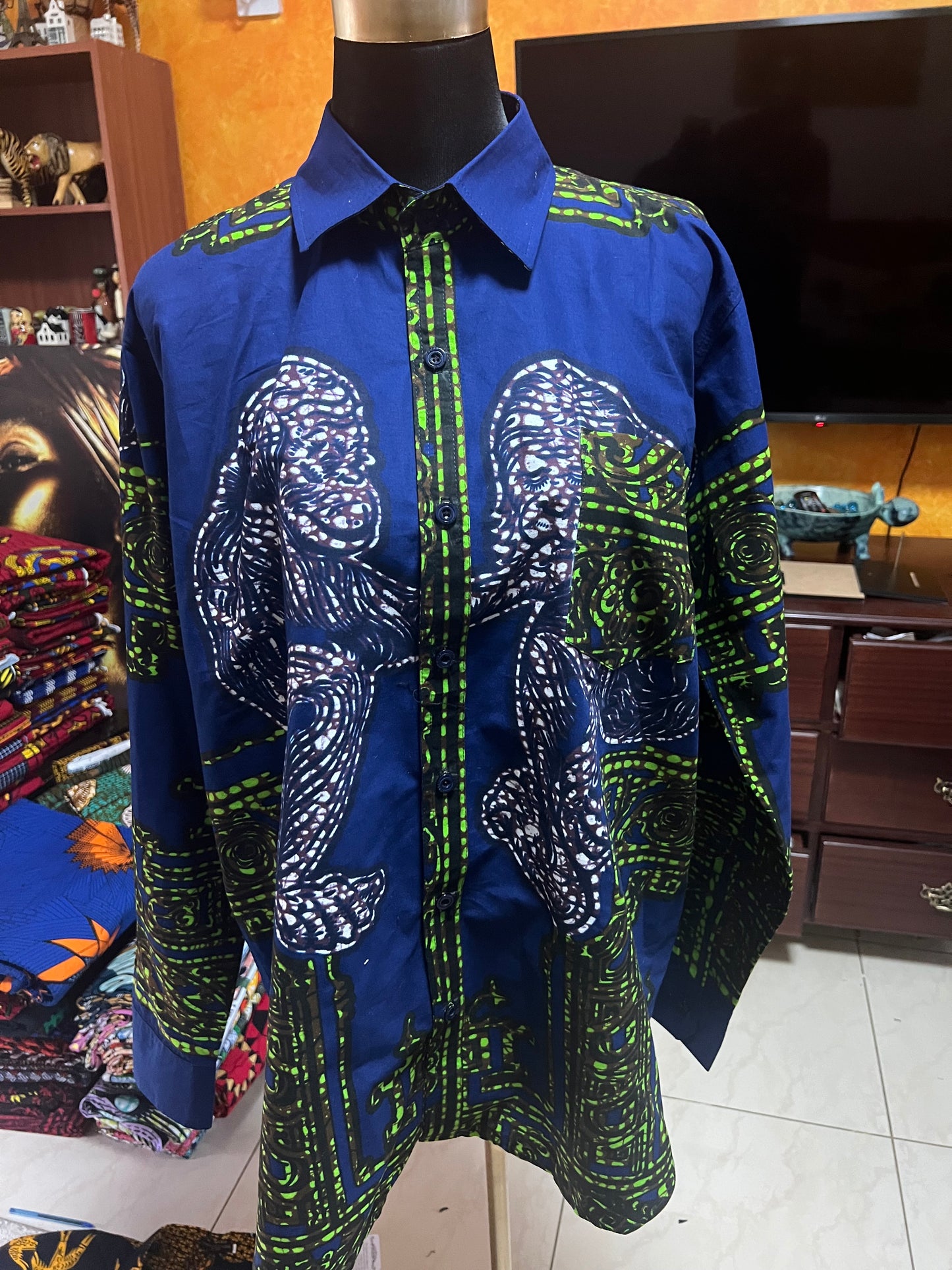 Dede - African print shirt