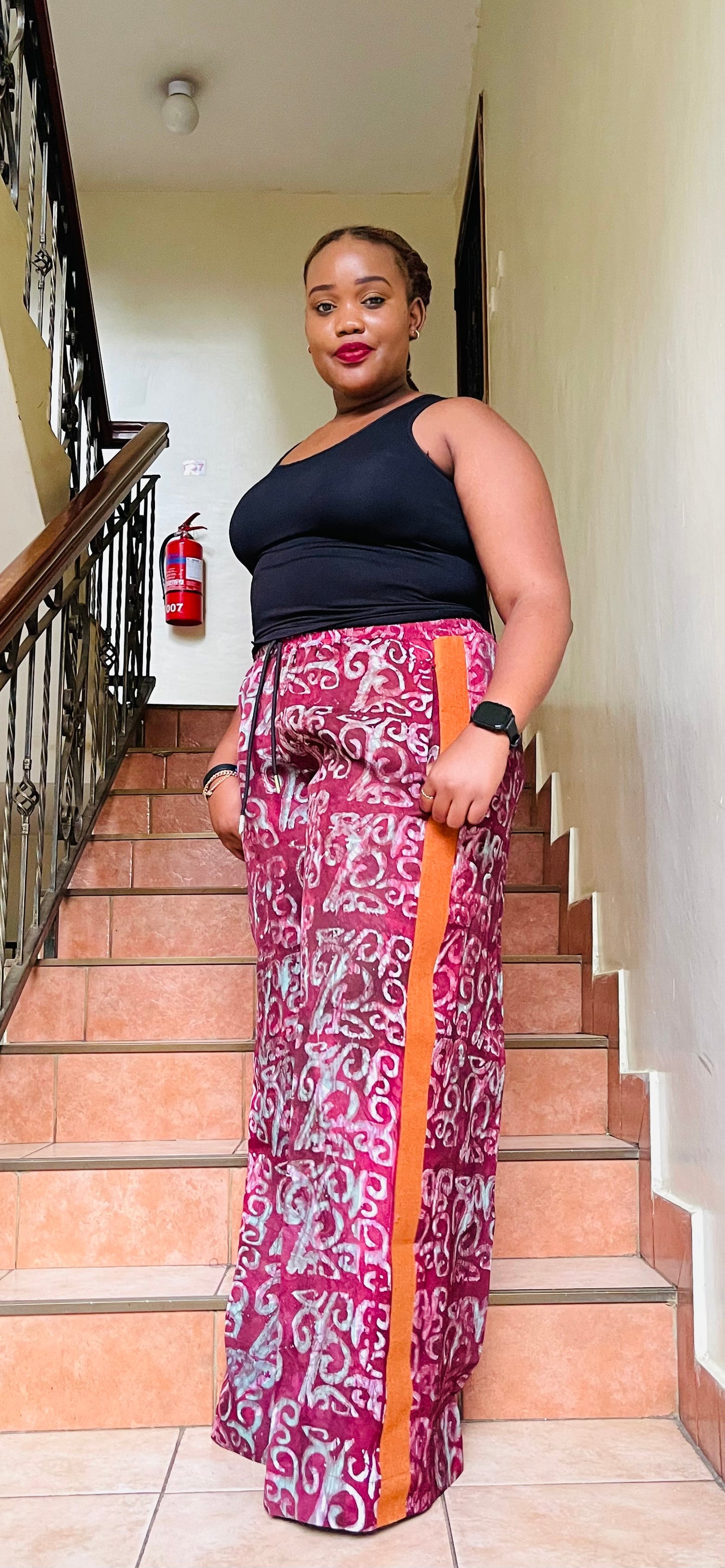 Twiga - African batik pants