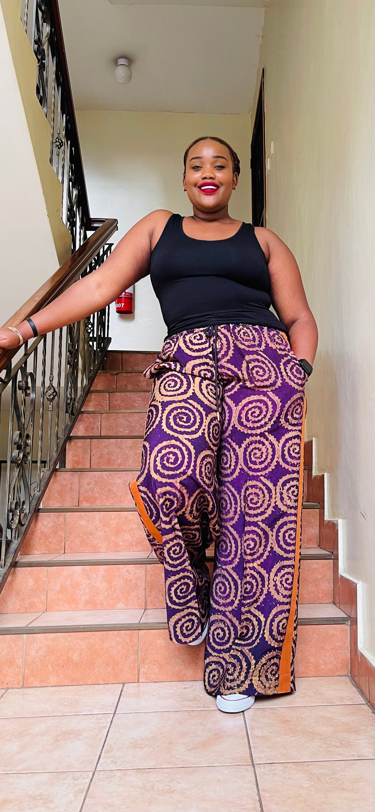 Twiga - African batik pants