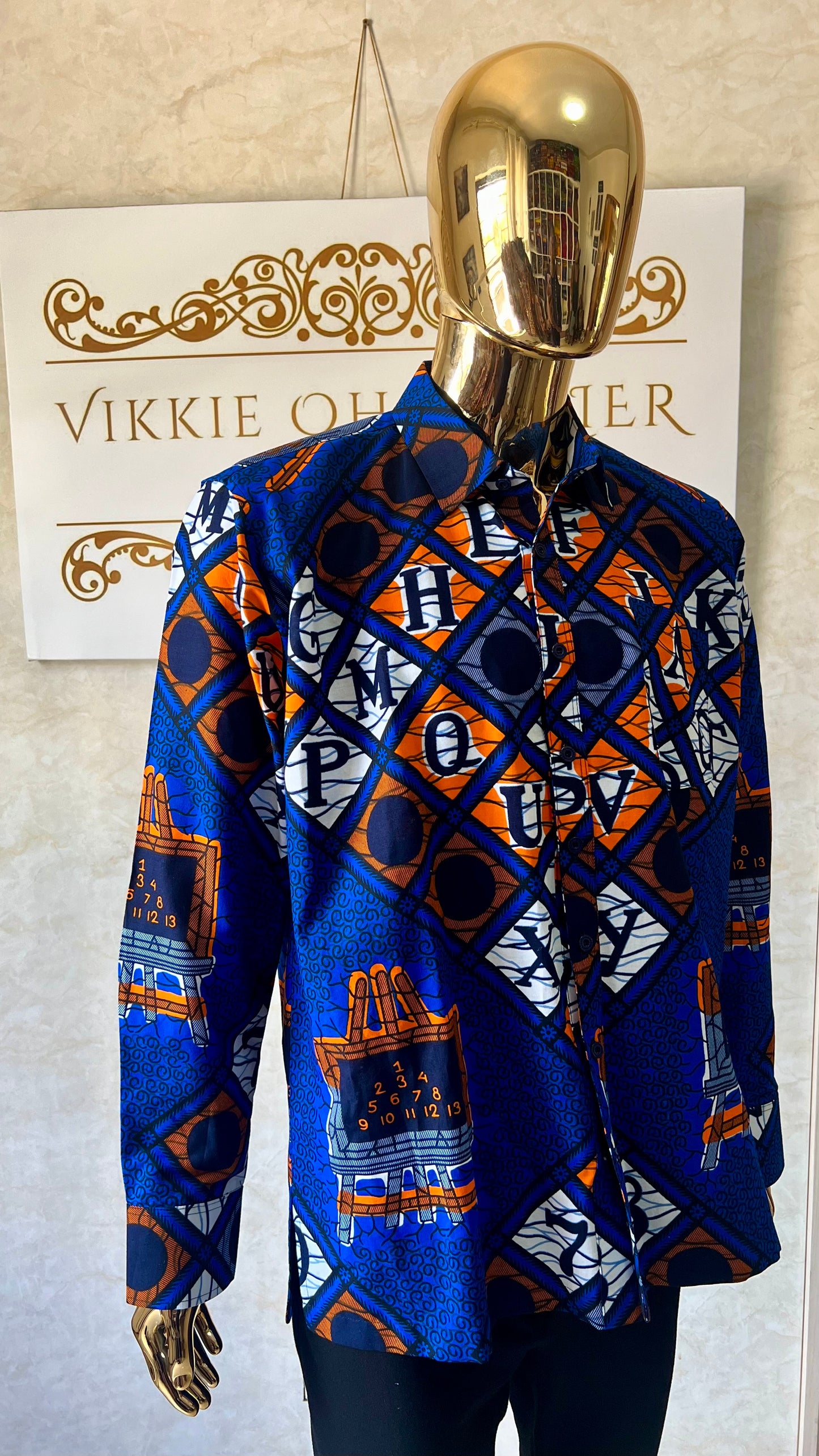 Dede - African print shirt