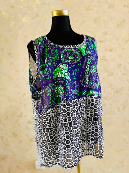 Ayé - chiffon top