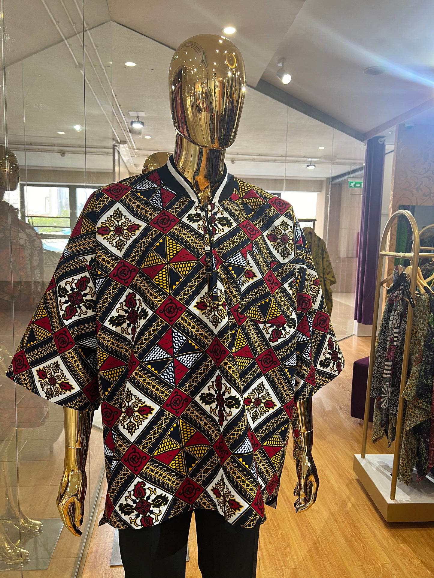 DA - African print Pullover