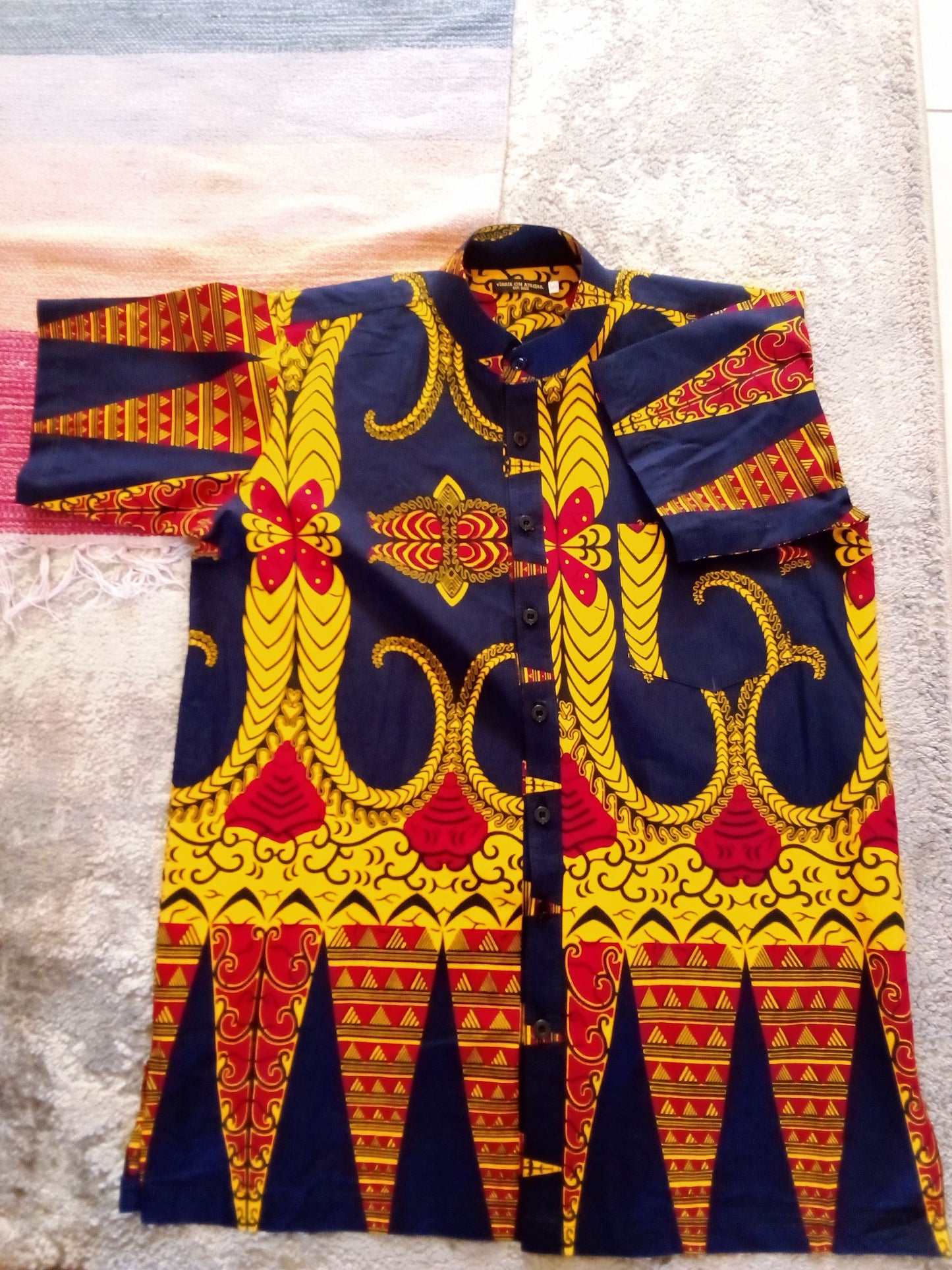 Bello- African Print Shirt