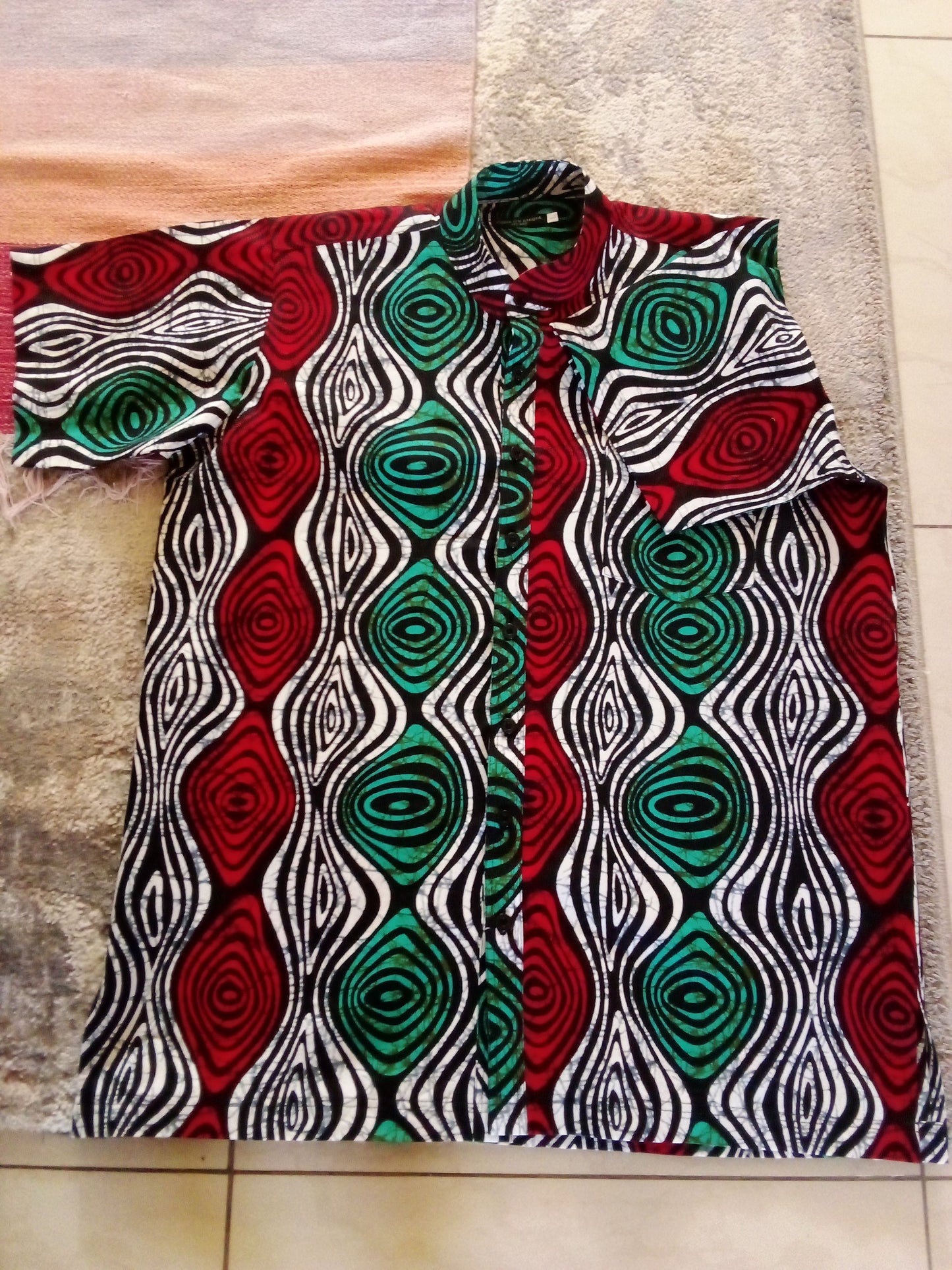 Bello- African Print Shirt