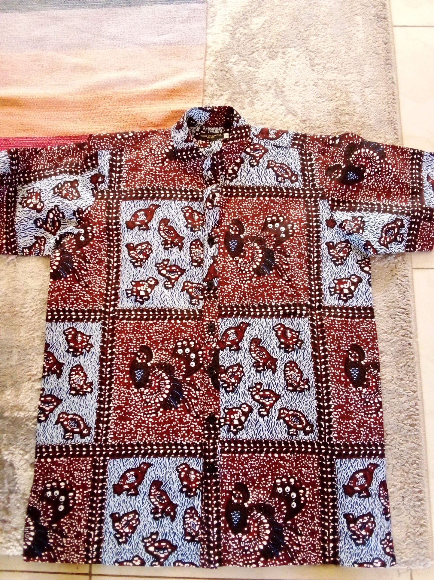 Bello- African Print Shirt