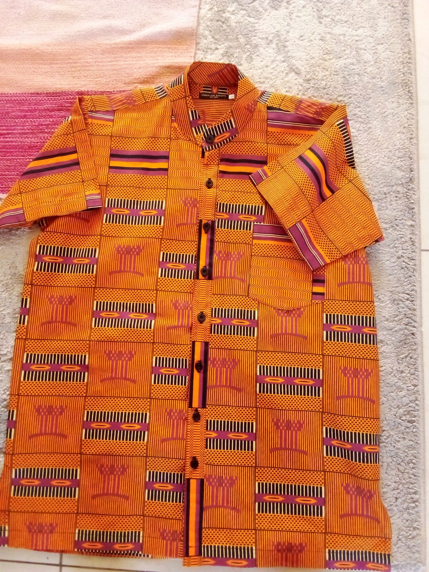 Bello- African Print Shirt