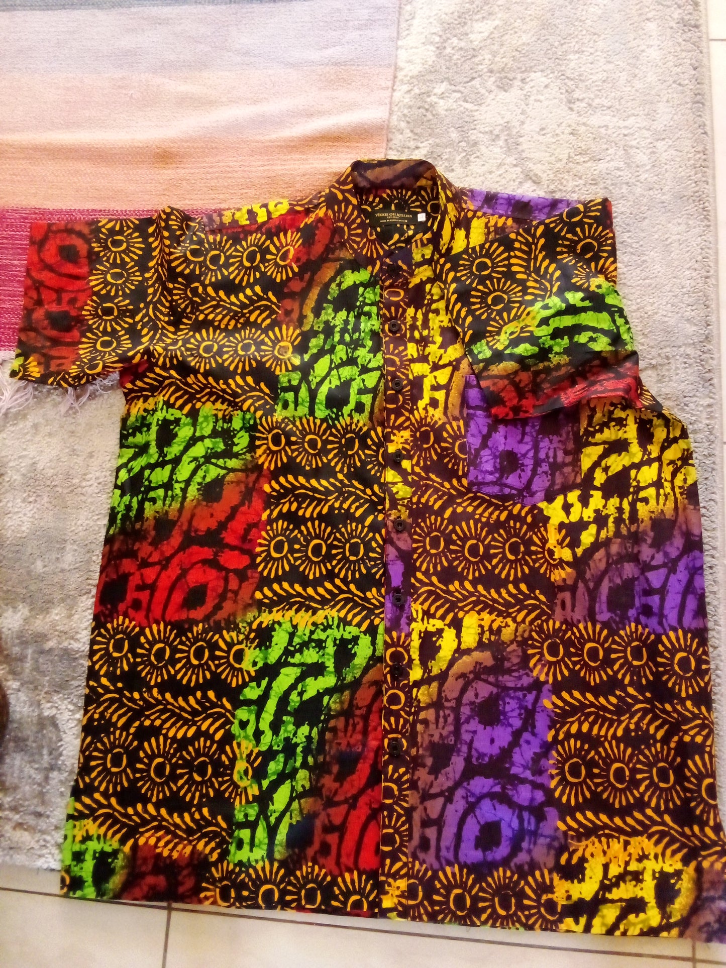 Bello- African Print Shirt