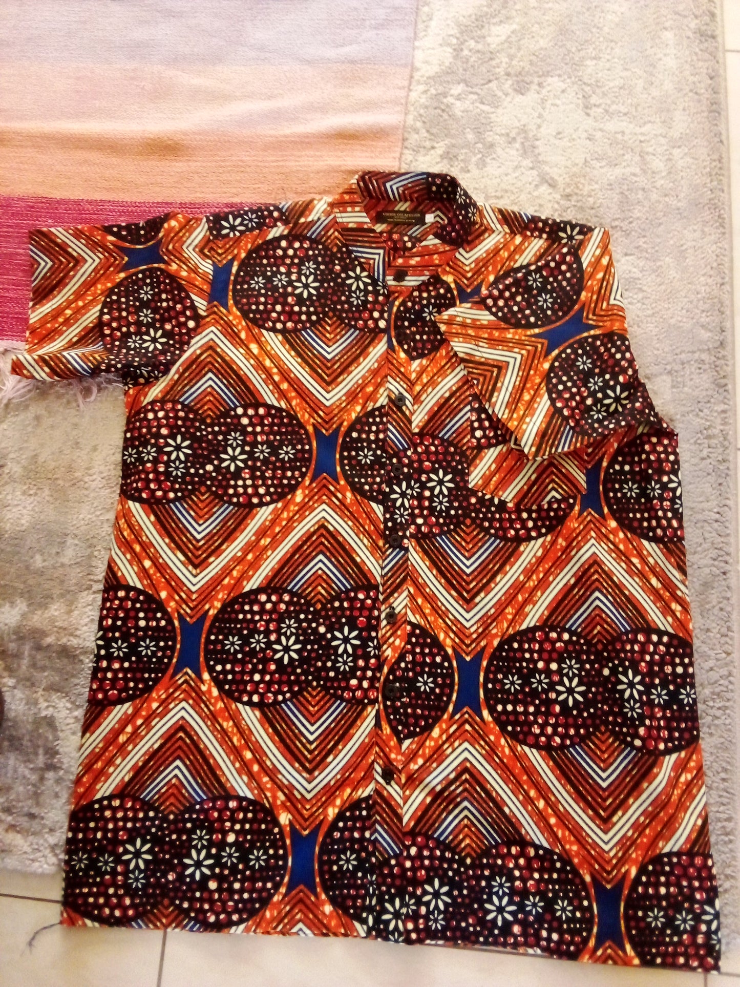 Bello- African Print Shirt