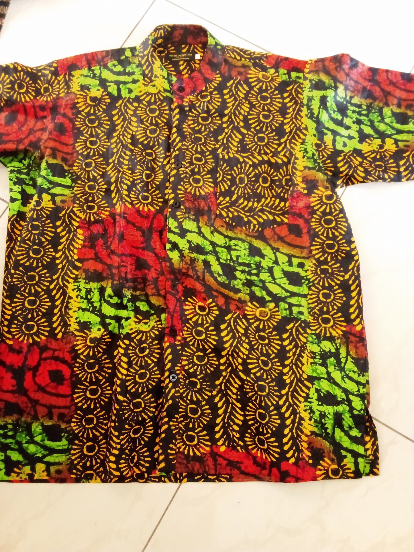 Bello- African Print Shirt