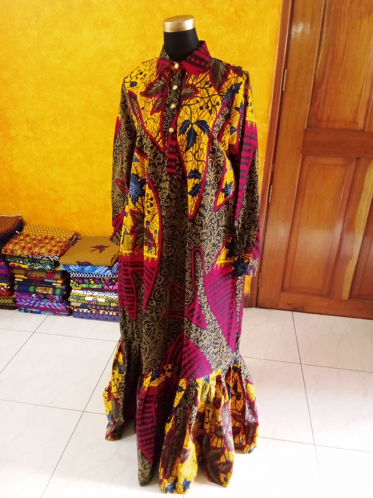 Le Victoire - African print dress