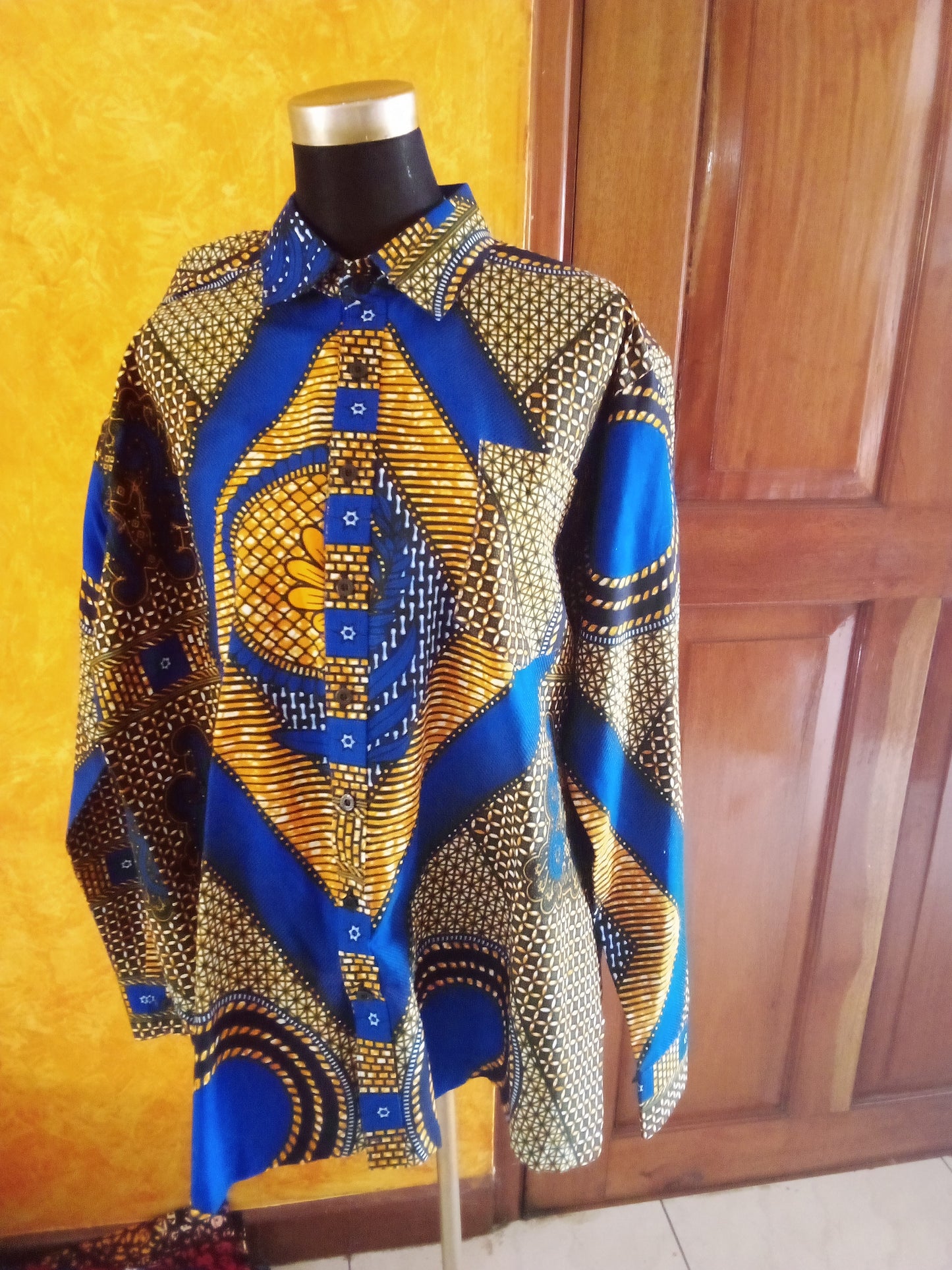 Dede - African print shirt