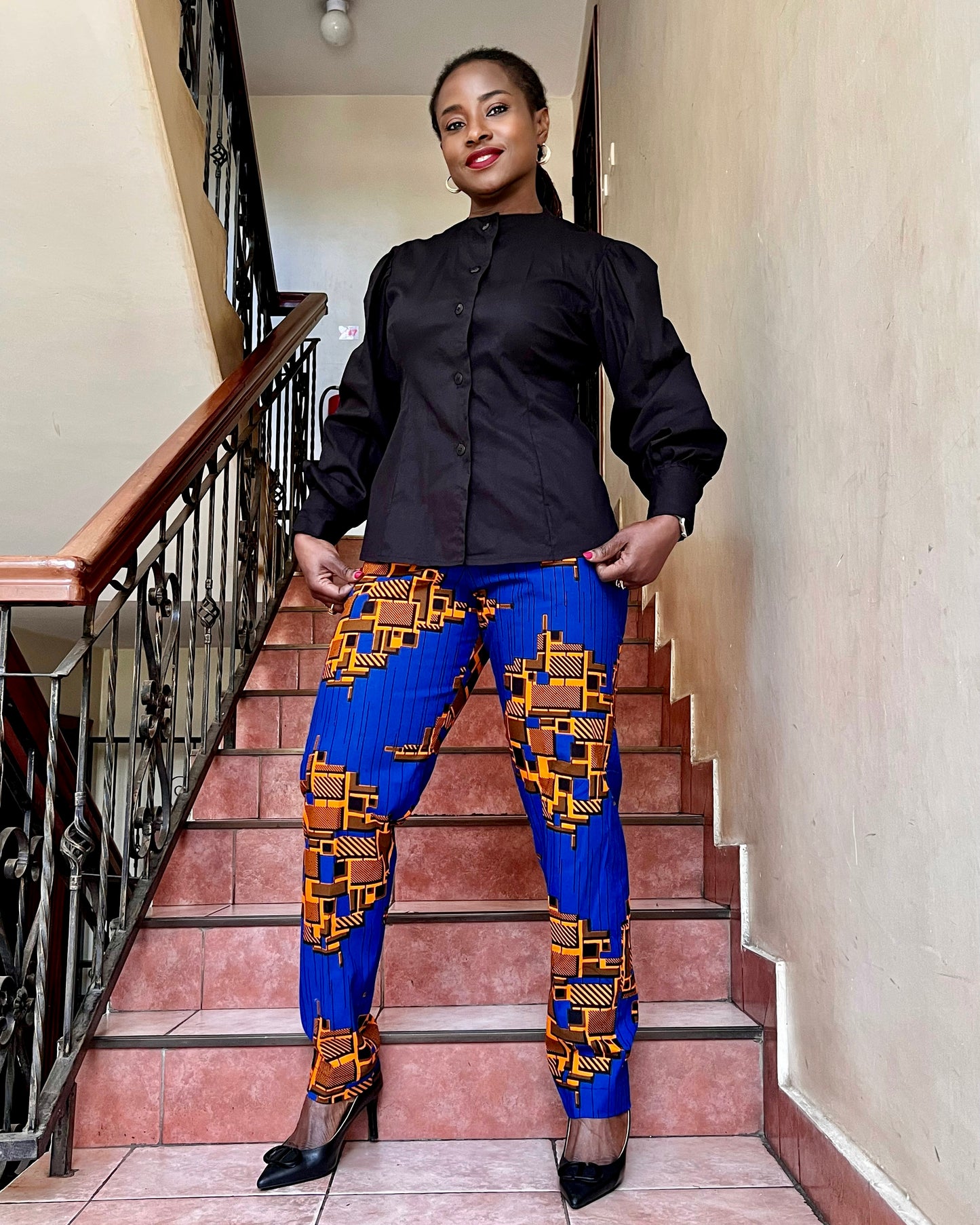 AP African Print Pants