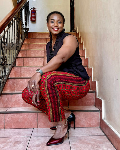 AP African Print Pants