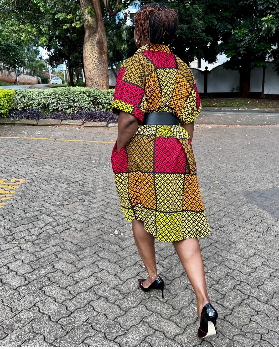 Bébé - African print dress