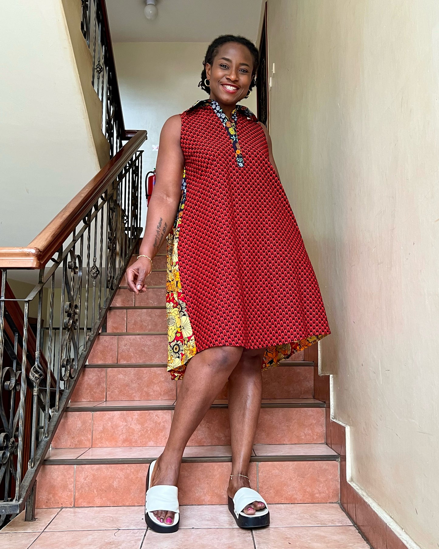 Fay - African Print Dress