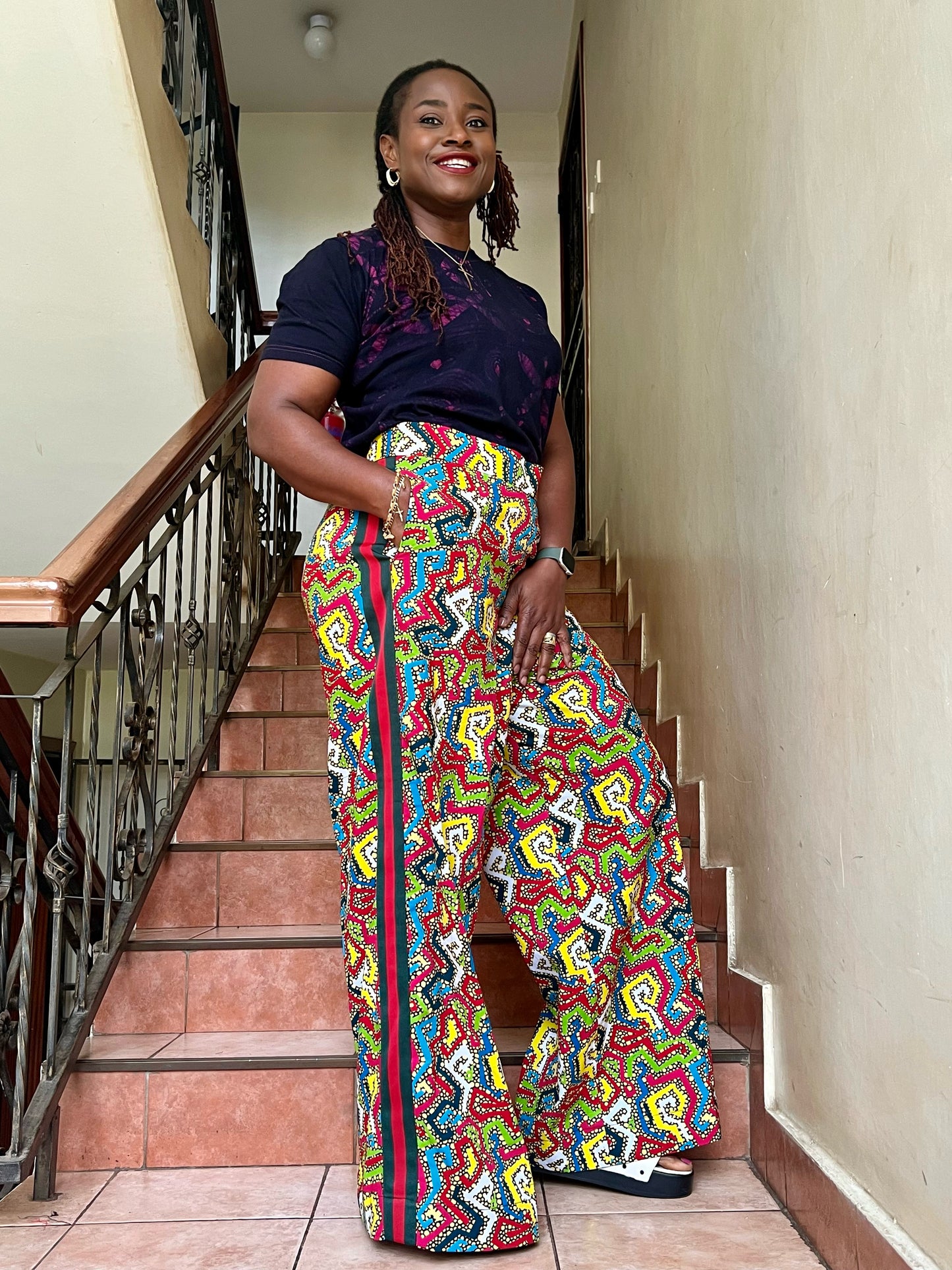 Palacci - African Print Palazzo Pants