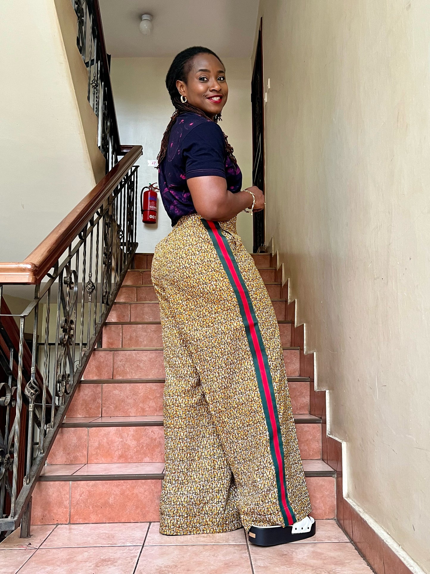 Palacci - African Print Palazzo Pants